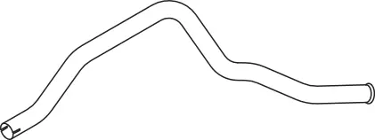 Pipe for Mercedes DINEX 