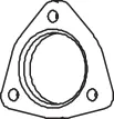 Flange for Mercedes DINEX 
