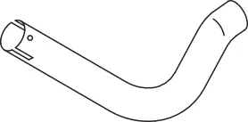 Pipe for Mercedes DINEX 