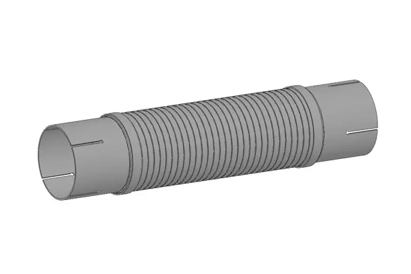 Corrugated Pipe, exhaust system MERCEDES 