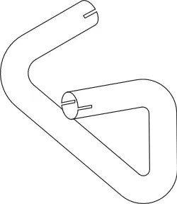 Pipe for Mercedes DINEX 