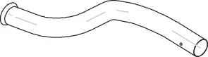 Pipe for Mercedes DINEX 
