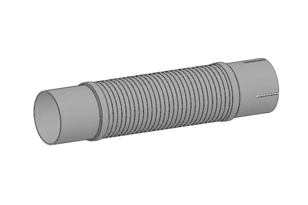 Corrugated Pipe, exhaust system MERCEDES 