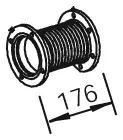 Pipe for Mercedes DINEX 