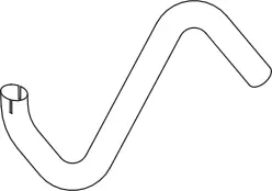 Pipe for Mercedes DINEX 