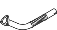 Pipe for Mercedes DINEX 