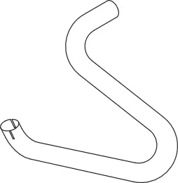 Pipe for Mercedes DINEX 