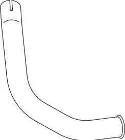 Pipe for Mercedes DINEX 