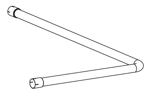 Pipe for Mercedes DINEX 