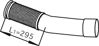 Pipe for Mercedes DINEX 