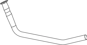 Pipe for Mercedes DINEX 