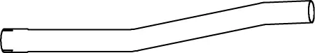 Pipe for Mercedes DINEX 