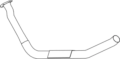 Pipe for Mercedes DINEX 