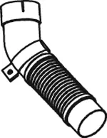 Exhaust Flex, D2S+ for Mercedes DINEX 