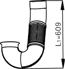 Pipe for Mercedes DINEX 