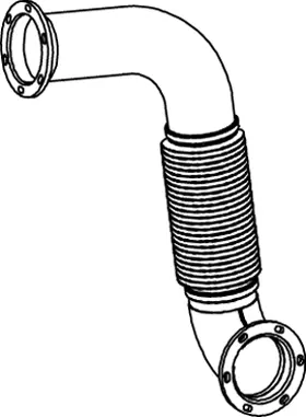 Pipe for Mercedes DINEX 