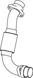 Exhaust Pipe for Mercedes, E-line DINEX 