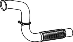 Pipe for Mercedes DINEX 