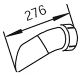 Pipe for Mercedes DINEX 