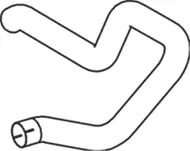Pipe for Mercedes DINEX 