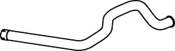 Pipe for Mercedes DINEX 