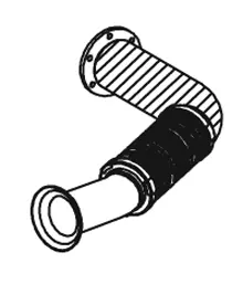 Pipe for Mercedes DINEX 