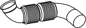 Pipe for Mercedes DINEX 