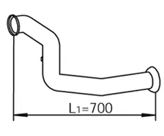 linkage rod for levelling valve 