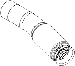 support for air reservoir, right 