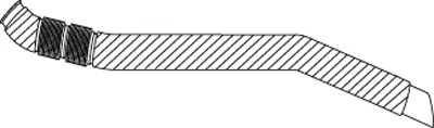 Pipe for Mercedes DINEX 