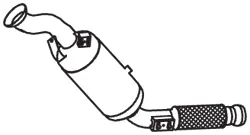 Catalytic Converter for Mercedes DINEX 