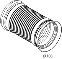 Pipe for Mercedes DINEX 