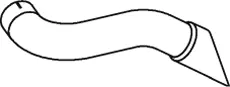 Pipe for Mercedes DINEX 