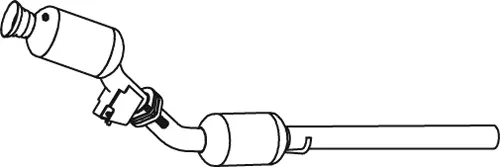 Catalytic Converter for Mercedes DINEX 