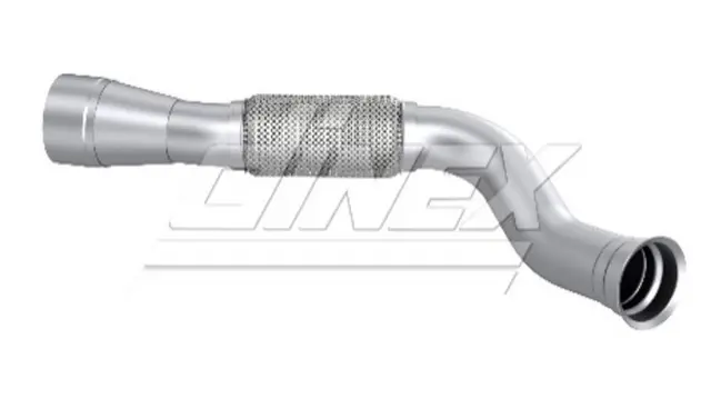 Exhaust Pipe w. bellow for Mercedes DINEX 