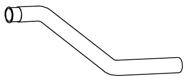 Exhaust Pipe, Front BMC 