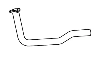 Exhaust Pipe, Front NISSAN 