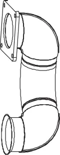 Exhaust Pipe, Centre RENAULT 