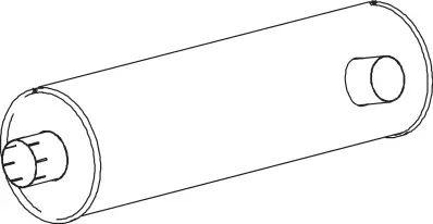 Middle-/End Silencer RENAULT 