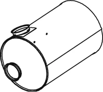 Middle Silencer RENAULT 