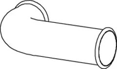 Exhaust Pipe, Rear RENAULT 