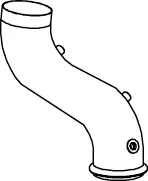 Exhaust Pipe, Centre RENAULT 