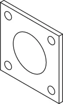 Gasket, exhaust pipe RENAULT 