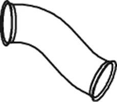 Exhaust Pipe, Front RENAULT 