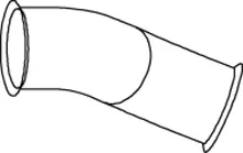 Exhaust Pipe, Front RENAULT 