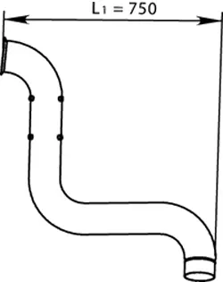 Lens for tail lamp 