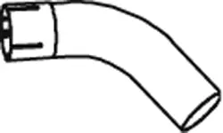 Exhaust Pipe, Rear RENAULT 