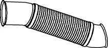 Exhaust Pipe, Front SCANIA 