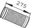 Exhaust Pipe, Front SCANIA 