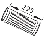 Exhaust Pipe, Front SCANIA 